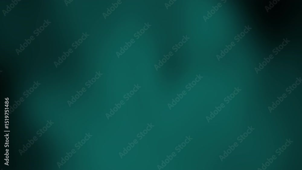 Poster a teal and black abstract blurred background with smooth gradient transitions and soft shadows, abst