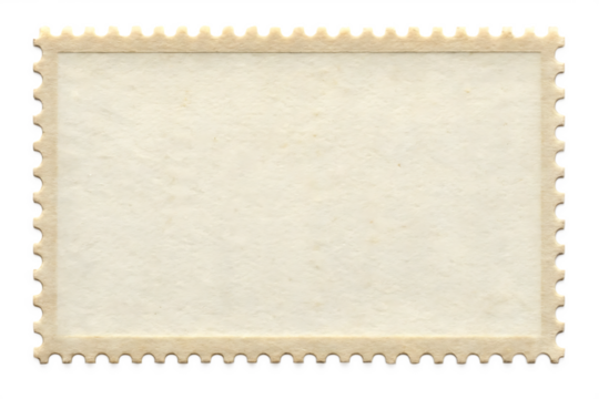  blank postage stamp clean postage stamp isolated on white background