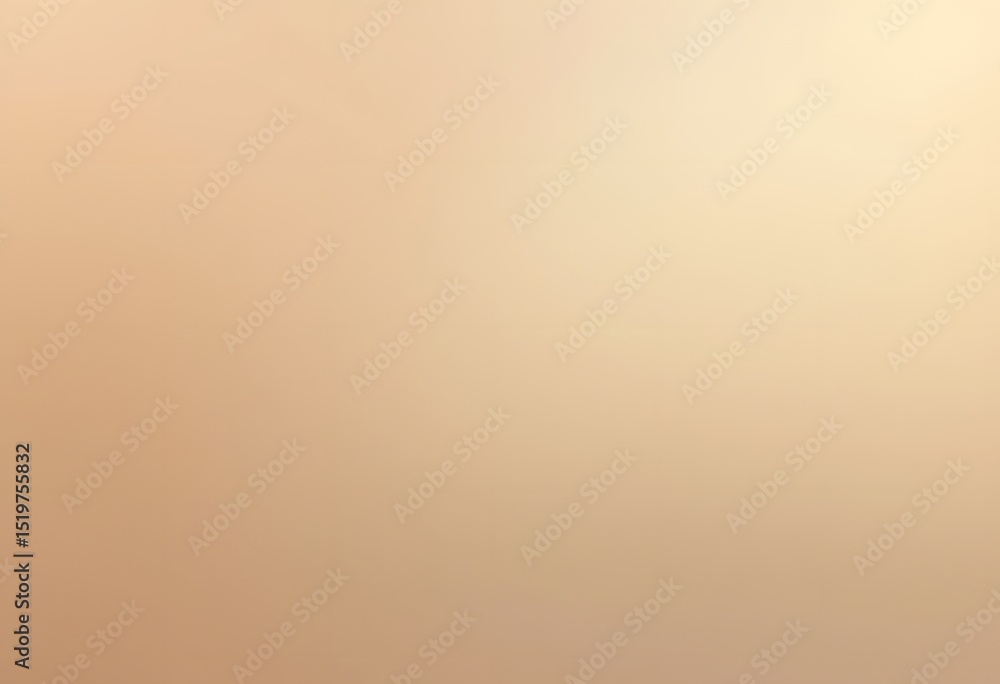 Fototapete soft pastel gradient texture background, peach and yellow colors, ideal for presentation templates. 