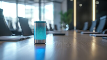 Modern Smart Speaker in a Conference Room
