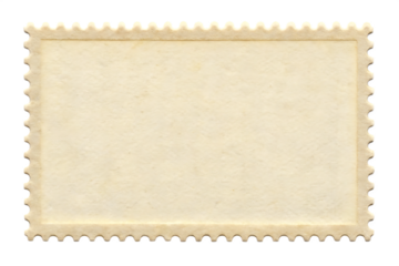  blank postage stamp clean postage stamp isolated on white background