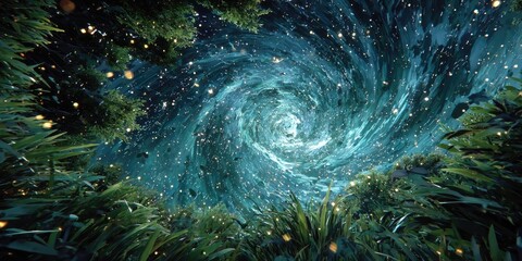 Starry sky background, sky full of stars