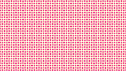Seamless Pink Checkered Weave Pattern
