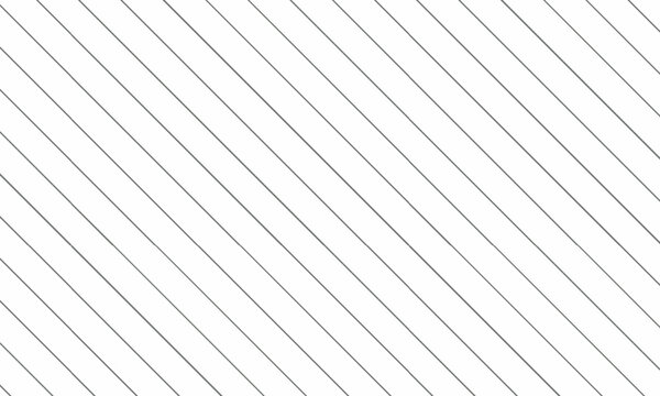 Clean Monochrome Diagonal Stripes Texture - Repetitive Geometric Line Design