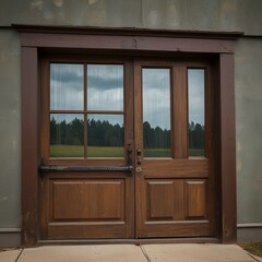 Fototapeta premium old wooden door