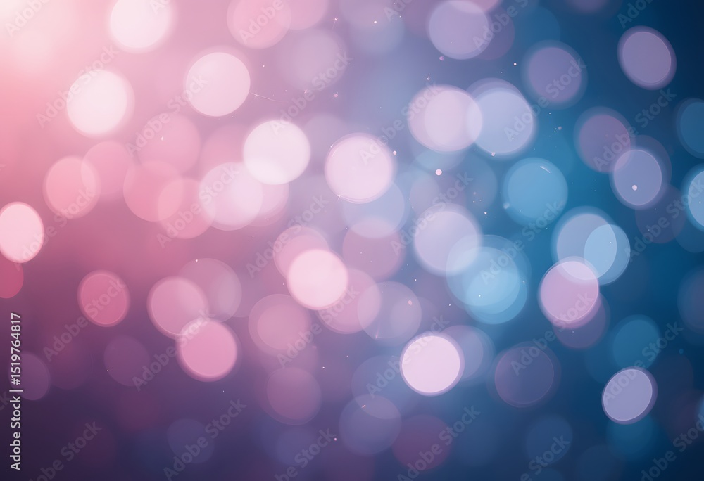 Aufkleber Dreamy Pastel Bokeh Background For Elegant Presentations. Soft Glowing Lights Create A Professional Backdrop, Perfect For Delicate Designs. Ideal For Adding A Touch Of Serenity To Your Project.
