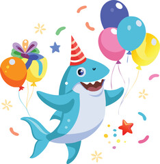 Fierce Shark Mascot Logo Vector for Sports and Gaming