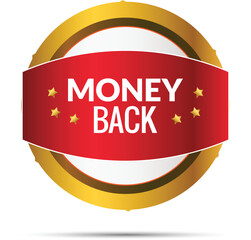 red label with the text