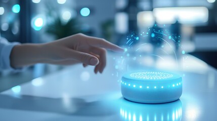 Innovative Technology, Futuristic Interface Interaction