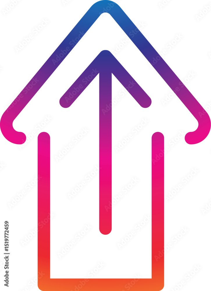 Poster arrow icon. mega set of vector arrows