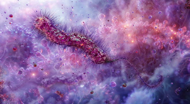 Legionella pneumophila bacteria. Legionnaires&rsquo; disease, Pontiac fever, acute pneumonia. Waterborne disease, contaminated water, intracellular parasites. Microbiology science. Medical 3D illustration