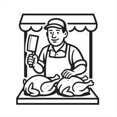 broiler chicken seller