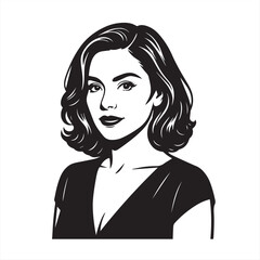 portrait of a young woman