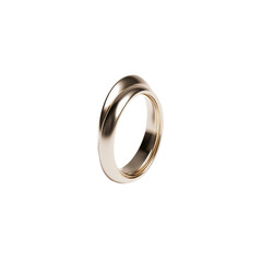 Elegant Rose Gold Double Band Ring - Modern Jewelry Design