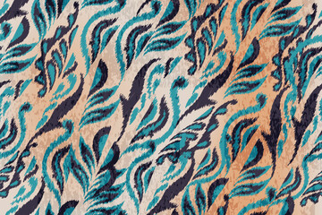 abstract seamless motif fabric patterns, abstract ikat, carpet, fabric, batik	