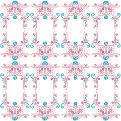 seamless vector pattern. background texture in geometric ornamental style.