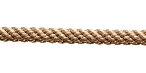  straight rope  isolated on white background PNG 