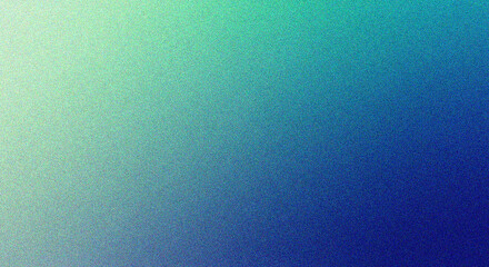 An abstract background showcasing a smooth horizontal gradient that transitions from a pale green on the left to a deep, rich blue on the right. The upper portion is highlighted with a more saturated 