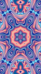 digital art in the form of a kaleidoscope