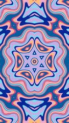 digital art in the form of a kaleidoscope