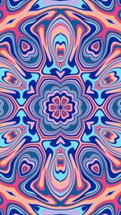 digital art in the form of a kaleidoscope