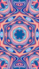 digital art in the form of a kaleidoscope