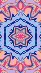 digital art in the form of a kaleidoscope