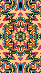 digital art in the form of a kaleidoscope