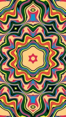 digital art in the form of a kaleidoscope