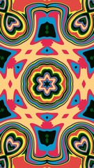 digital art in the form of a kaleidoscope