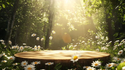 spring in the forest