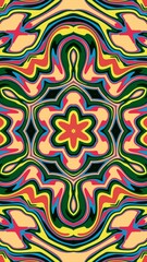 digital art in the form of a kaleidoscope