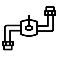 Gas Pipeline Oil Line