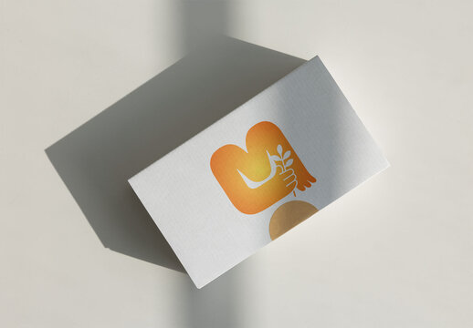 Delivery Service White Box Mockup