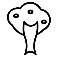 Nature Tree Plant Line