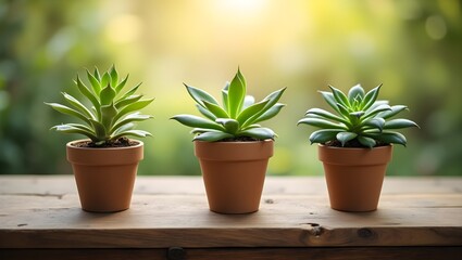 Obraz premium plant in a pot, green plant in a pot, 