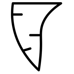 Tornado Hurricane Disaster Line