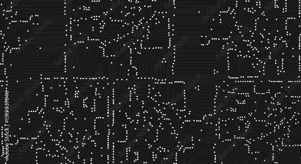 Poster abstract digital background with technology circuit board texture. circuit board technology backgrou