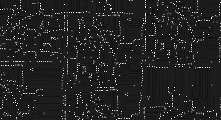 Abstract digital background with technology circuit board texture. Circuit board technology background with hi-tech digital data connection system. 