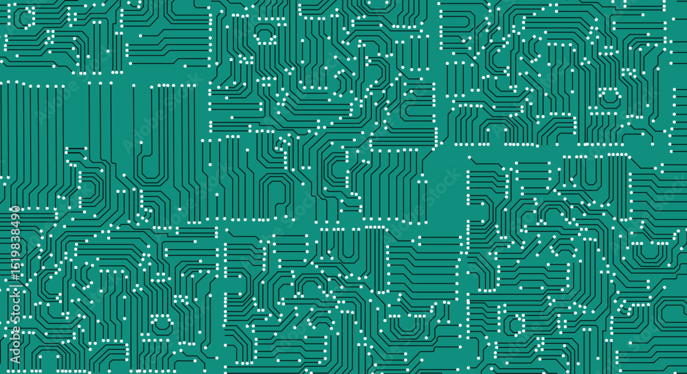 Poster high tech technology geometric and connection system background with digital data abstract