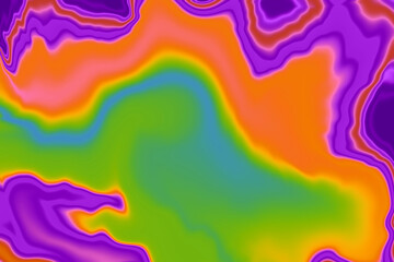 Colorful Liquid Ink Texture – Abstract Fluid Background with Vibrant Swirls and Flow
