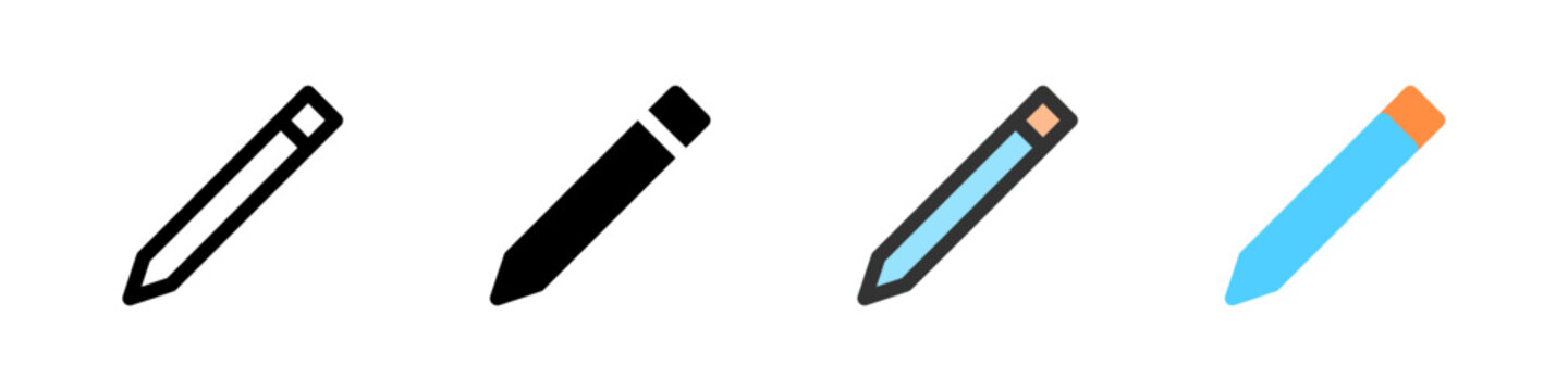 Icon set for edit. Perfect for apps, text editors, or content creation.