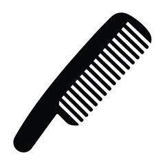 comb glyph icon , designed for web and app