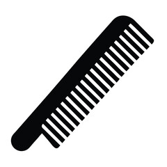comb glyph icon , designed for web and app