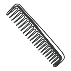 comb glyph icon , designed for web and app