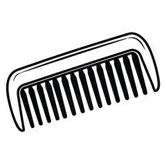 comb glyph icon , designed for web and app