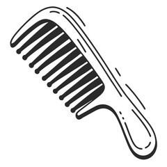 comb glyph icon , designed for web and app
