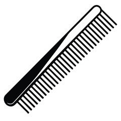 comb glyph icon , designed for web and app