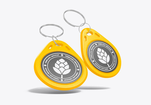 Key Tag Mockup