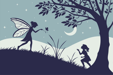 Silhouettes of the Fae: A Minimalist Study